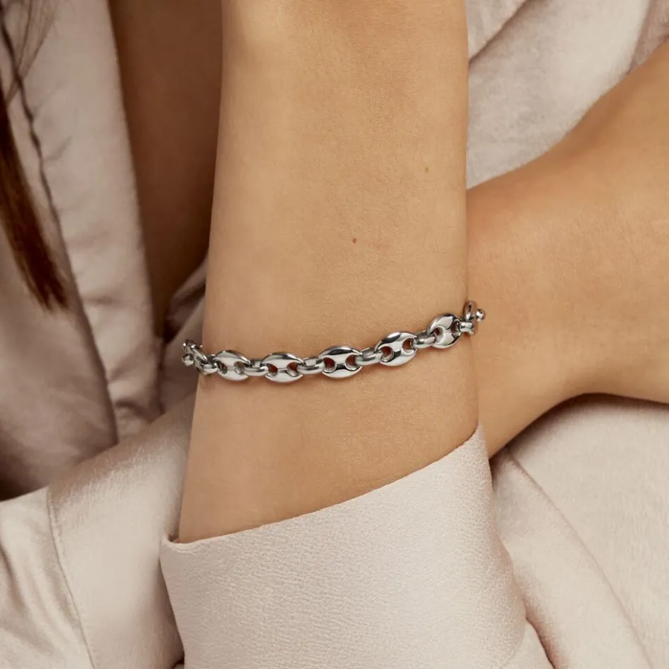 Histoire d'Or Bracelet Cadia acier blanc