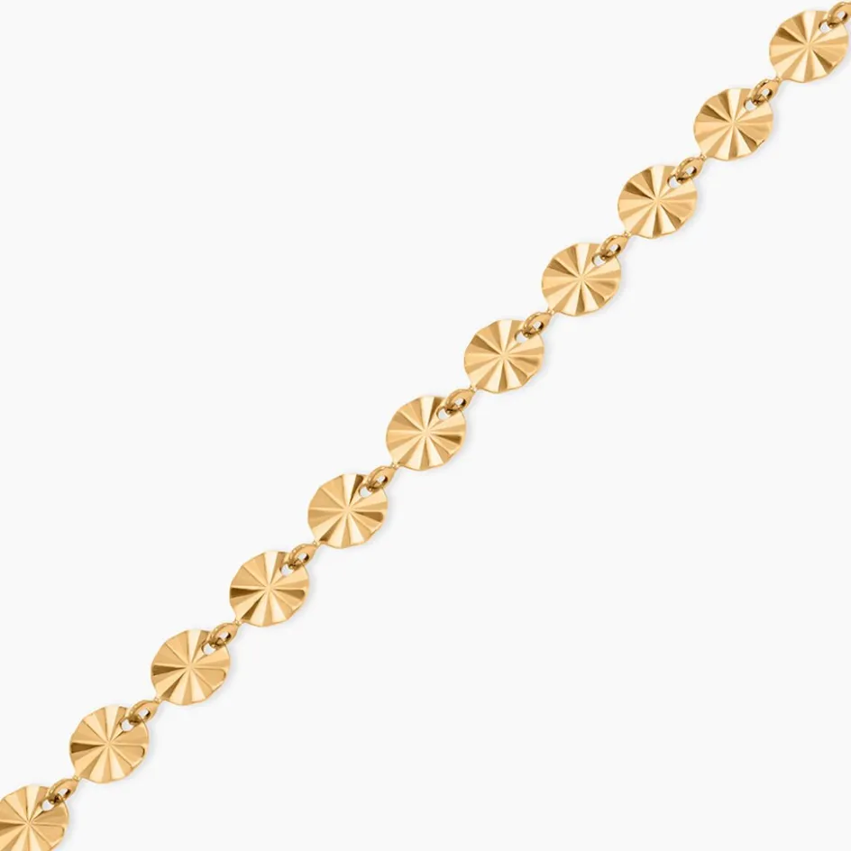 Best Histoire d'Or Bracelet Calliandra Acier Jaune