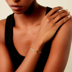 Best Histoire d'Or Bracelet Calliandra Acier Jaune