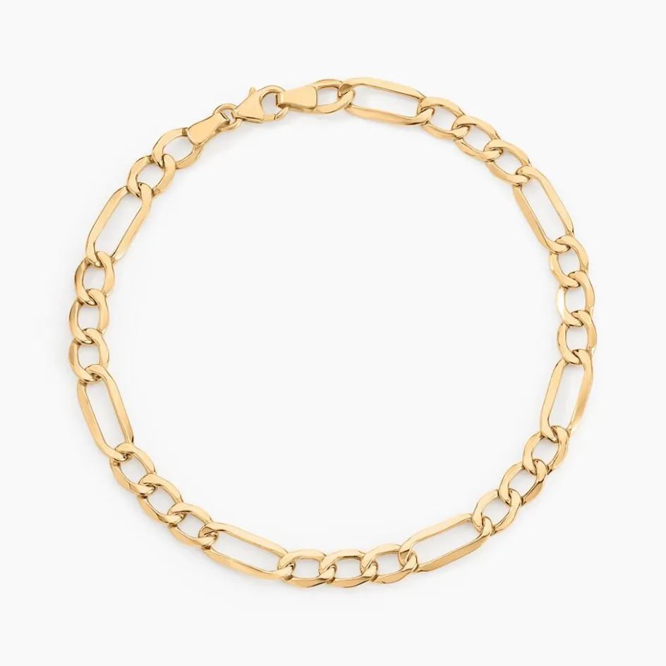 Histoire d'Or Bracelet Cameo Alternee 1/3 Or Jaune* Bracelets|Bracelets Maille