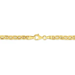 Discount Histoire d'Or Bracelet Capucin Or Jaune Maille Marine Plate