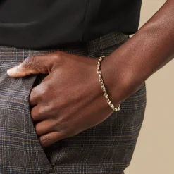 Histoire d'Or Bracelet Carlo Maille Marine Ronde* Bracelets|Bracelets Maille