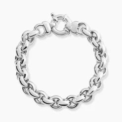 Histoire d'Or Bracelet Carola Maille Jaseron Argent Blanc* Bracelets|Bracelets Maille