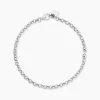 Histoire d'Or Bracelet Carola Maille Jaseron Argent Blanc* Bracelets|Bracelets Fantaisie
