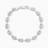 Clearance Histoire d'Or Bracelet Carrus Argent Blanc