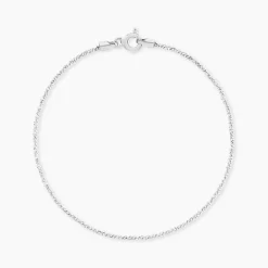 Histoire d'Or Bracelet Cherame Maille Criss Cross Argent Blanc* Bracelets|Bracelets Fantaisie