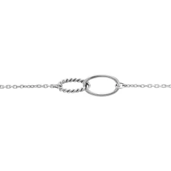 Histoire d'Or Bracelet Cherise Argent Blanc