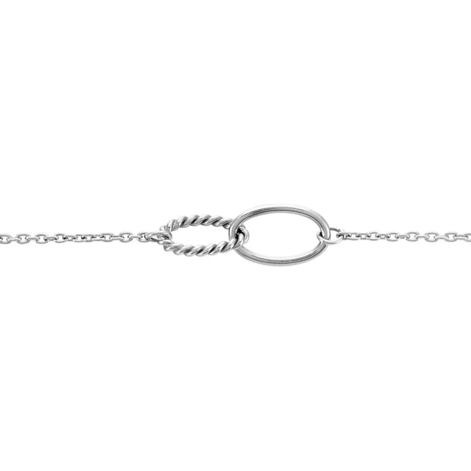 Histoire d'Or Bracelet Cherise Argent Blanc