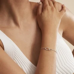 Histoire d'Or Bracelet Cherise Argent Blanc