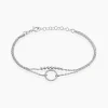 Histoire d'Or Bracelet Claramay Argent Blanc* Bracelets|Bracelets Fantaisie