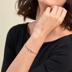 Histoire d'Or Bracelet Claramay Argent Blanc* Bracelets|Bracelets Fantaisie