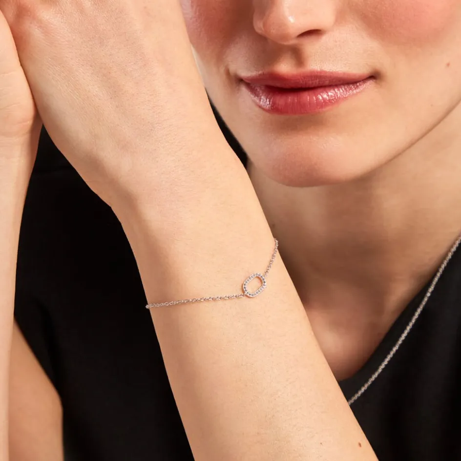 Histoire d'Or Bracelet Clem Argent Blanc* Bracelets|Bracelets Fantaisie