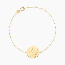 Histoire d'Or Bracelet Cobeia Maille Forçat Or Jaune* Bijoux Personnalisés|Bracelets