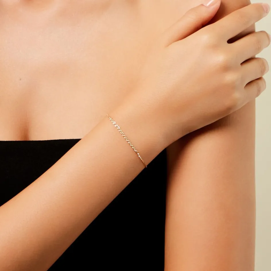 Histoire d'Or Bracelet Cormag Or Jaune* Bracelets|Bracelets Maille