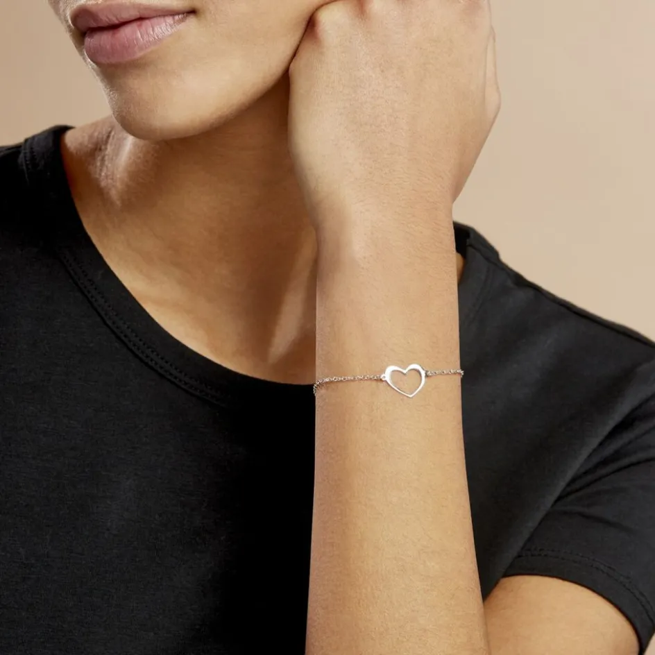 Histoire d'Or Bracelet Cosima Argent Blanc* Bracelets|Bracelets Fantaisie