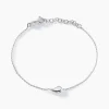 Sale Histoire d'Or Bracelet Curve Argent Blanc