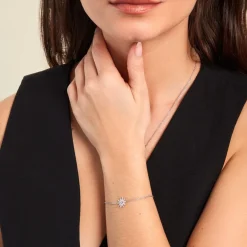 Histoire d'Or Bracelet Daisy Argent Blanc Oxyde De Zirconium* Bracelets|Bracelets Fantaisie