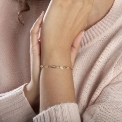 Histoire d'Or Bracelet Danae Plaquette Or Jaune* Bracelets|Bracelets Maille