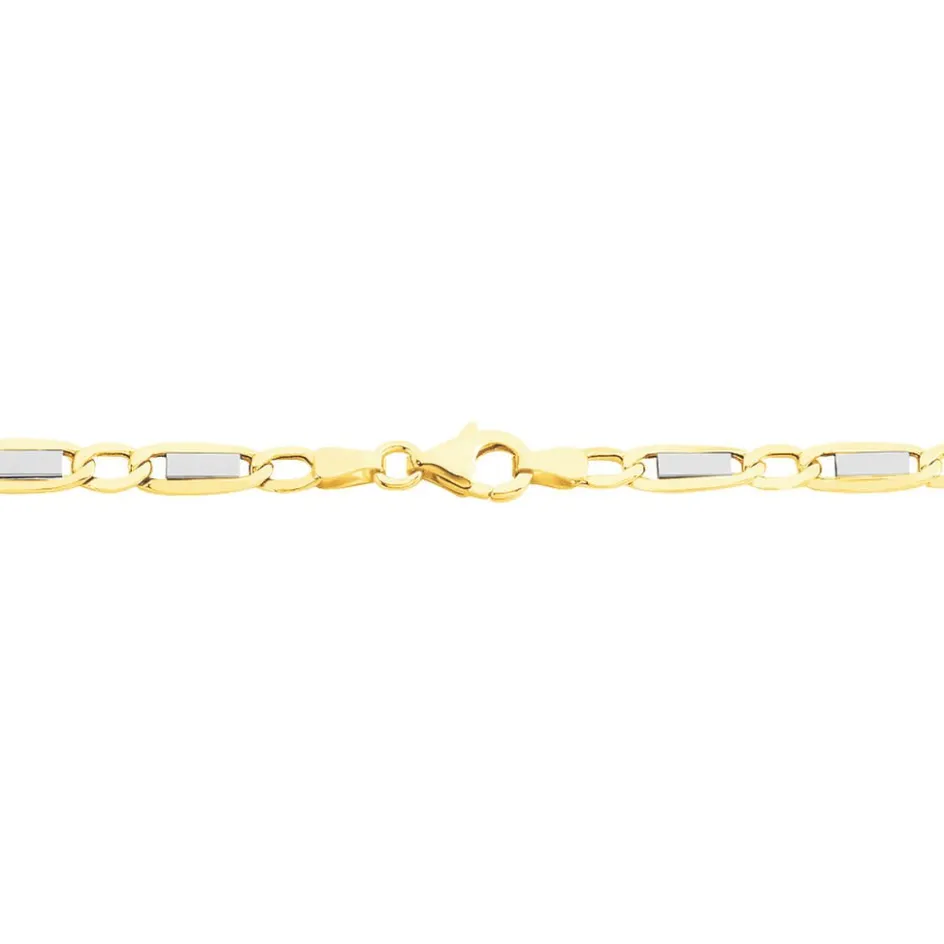 Histoire d'Or Bracelet Danae Plaquette Or Bicolore* Bracelets|Bracelets Maille