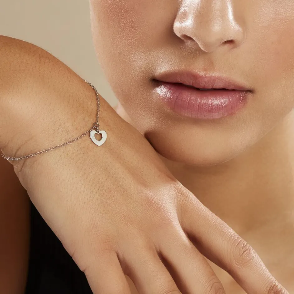 Histoire d'Or Bracelet Danielae Argent Blanc