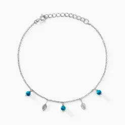 Histoire d'Or Bracelet Darcie Argent Blanc Turquoise* Bracelets|Bracelets Fantaisie
