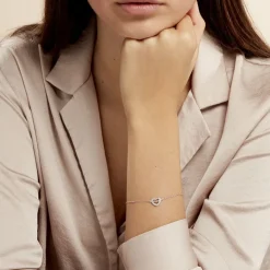 Histoire d'Or Bracelet Delicata Argent Blanc Oxyde De Zirconium* Bracelets|Bracelets Fantaisie