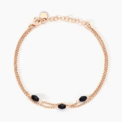 Histoire d'Or Bracelet Diamantine Argent Rose Pierre De Synthese* Bracelets|Bracelets Fantaisie