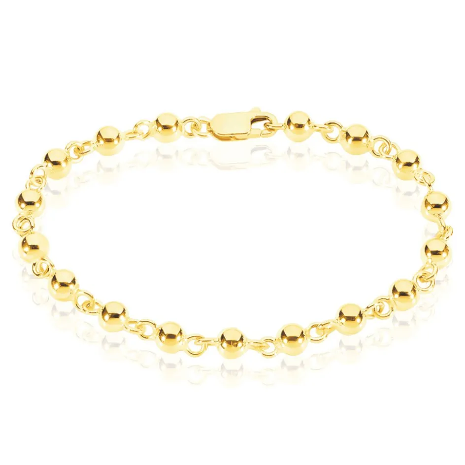 Histoire d'Or Bracelet Diona Maille Boule Or Jaune