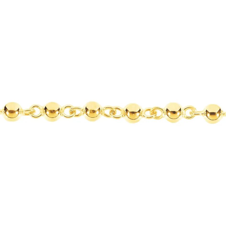 Histoire d'Or Bracelet Diona Maille Boule Or Jaune
