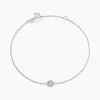Outlet Histoire d'Or Bracelet Domitia Or Blanc Diamant