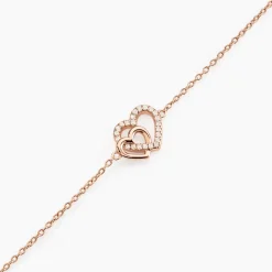 Histoire d'Or Bracelet Donatiane Argent Rose Oxyde De Zirconium argent rose oxyde zirconium