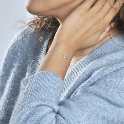 Histoire d'Or Bracelet Dorthea Argent Blanc Oxyde De Zirconium* Bracelets|Bracelets Fantaisie