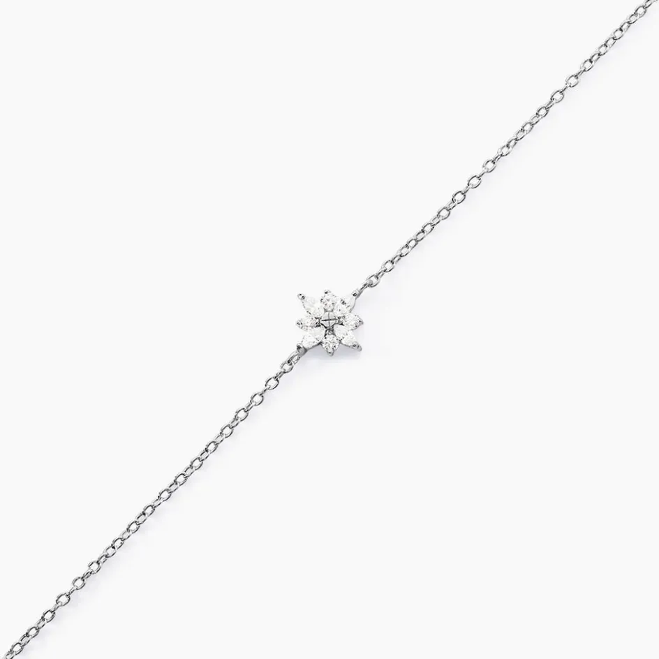 Histoire d'Or Bracelet Eclat Argent Blanc Oxyde De Zirconium