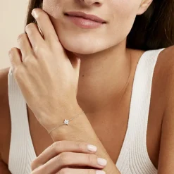 Histoire d'Or Bracelet Eclat Argent Blanc Oxyde De Zirconium