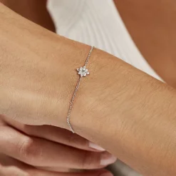 Histoire d'Or Bracelet Eclat Argent Blanc Oxyde De Zirconium