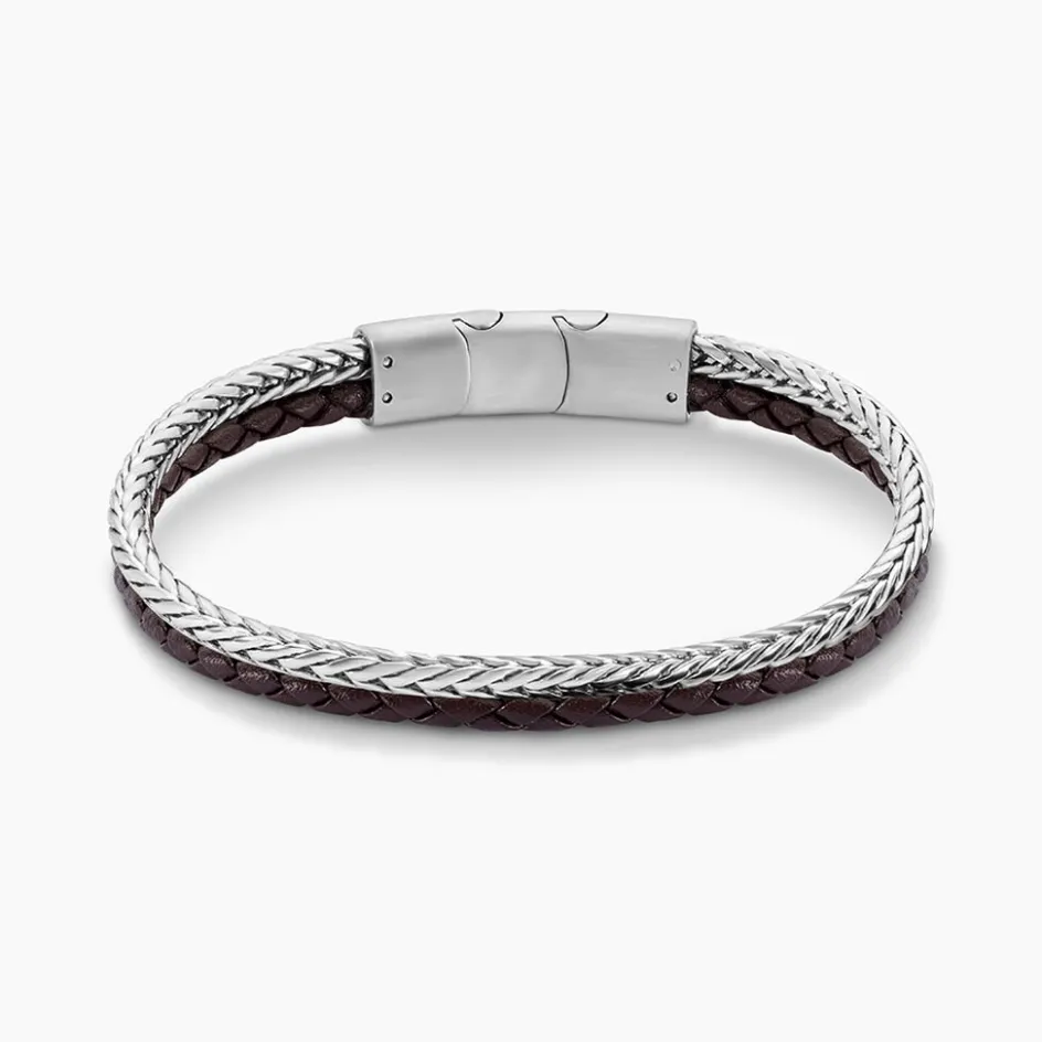 Outlet Histoire d'Or Bracelet Elio Acier Blanc
