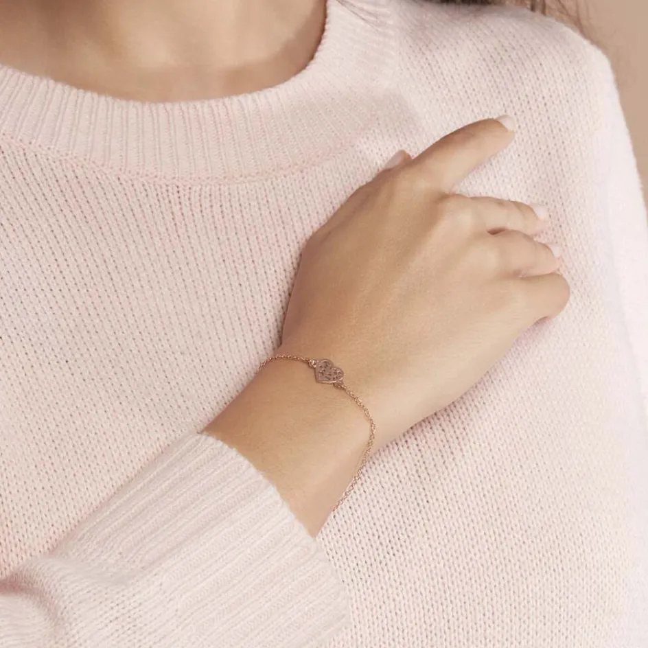 Histoire d'Or Bracelet Elwenn argent rose