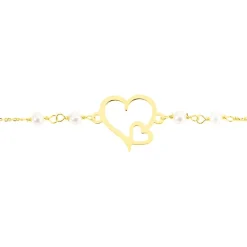 Outlet Histoire d'Or Bracelet Eri Or Jaune Perle De Culture