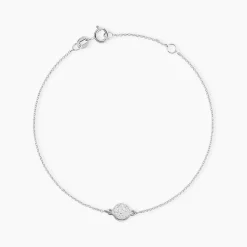 Outlet Histoire d'Or Bracelet Eryne or blanc