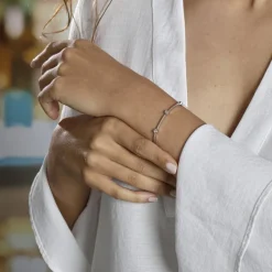 Histoire d'Or Bracelet Eshan Argent Blanc Oxyde De Zirconium* Bracelets|Bracelets Fantaisie