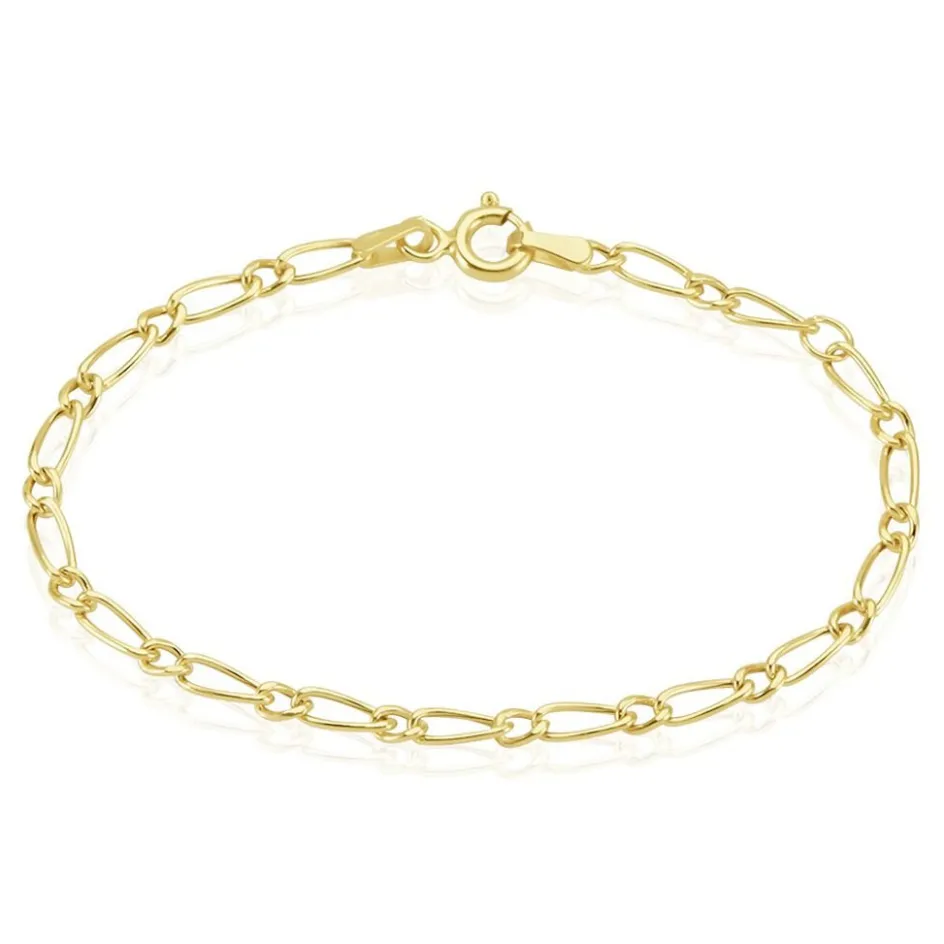 Histoire d'Or Bracelet Esma Maille Alternee 1/3 Or Jaune* Bracelets|Bracelets Maille