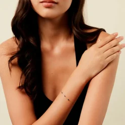 Outlet Histoire d'Or Bracelet Esmerald Rendez-Vous Or Jaune Saphir