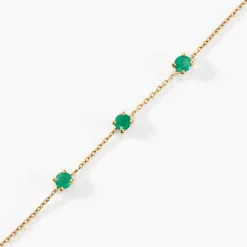 Clearance Histoire d'Or Bracelet Esmerald Rendez-vous Or Jaune Emeraude