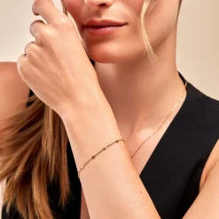 Histoire d'Or Bracelet Eva Acier Jaune* Bracelets|Bracelets Fantaisie