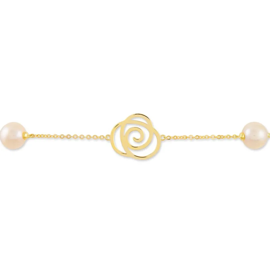 Best Histoire d'Or Bracelet Evaleen Or Jaune Perle De Culture