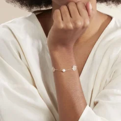 Best Histoire d'Or Bracelet Evaleen Or Jaune Perle De Culture