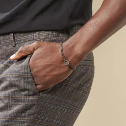 Histoire d'Or Bracelet Fabrice Acier Blanc* Bracelets|Bracelets Fantaisie