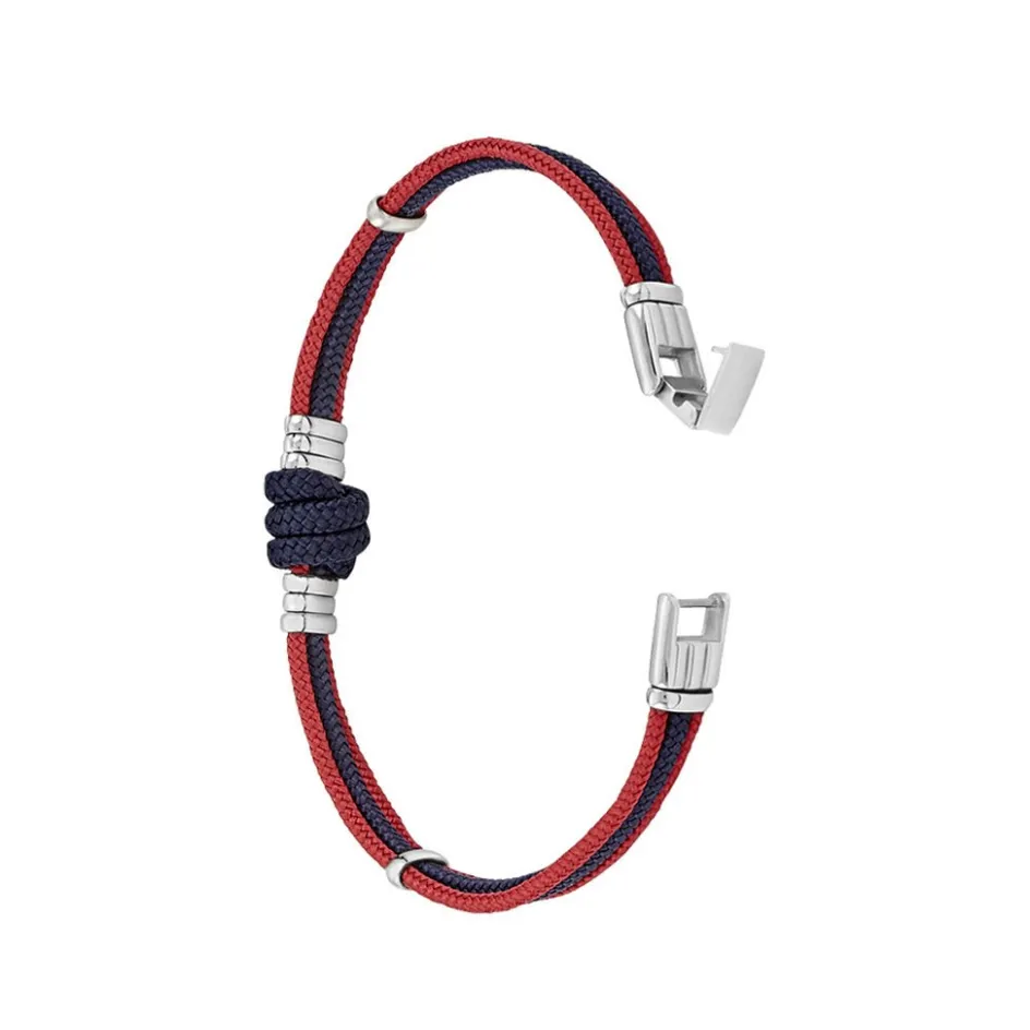 Outlet JOURDAN Bracelet Fardaae Acier Blanc