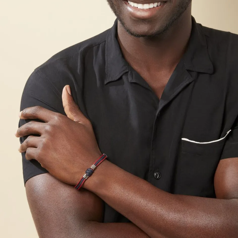 Outlet JOURDAN Bracelet Fardaae Acier Blanc