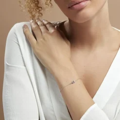 Outlet Histoire d'Or Bracelet Fedya Argent Blanc